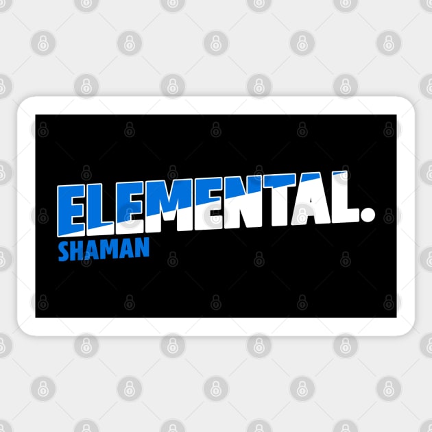 Elemental Shaman Sticker by Sugarpink Bubblegum Designs